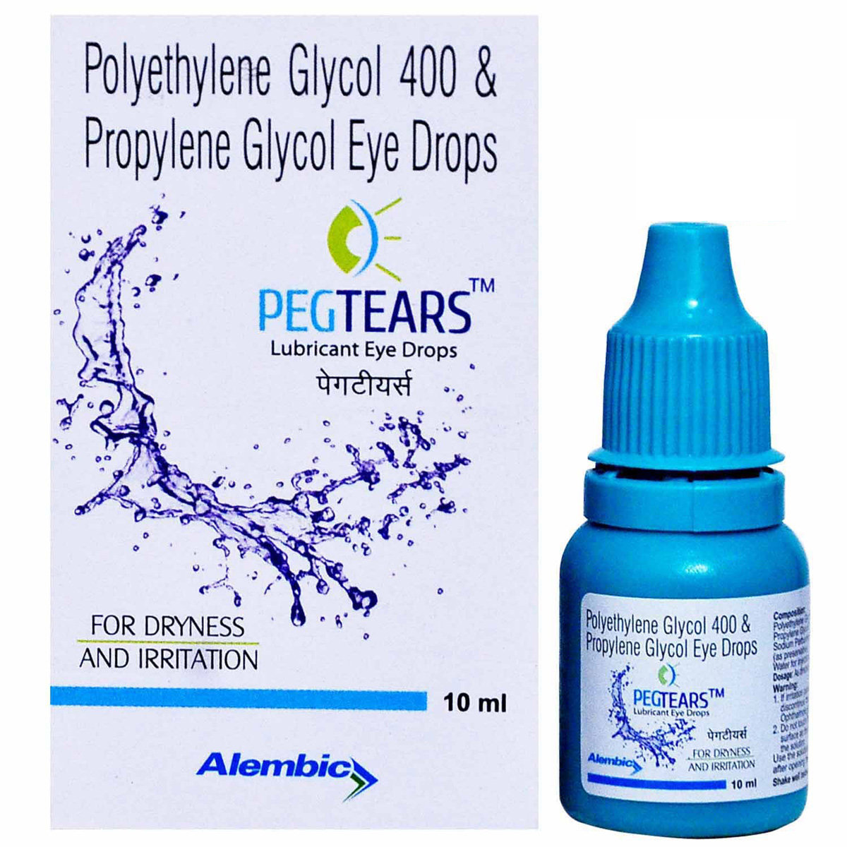 Pegtears Eye Drops 10 ml, Pack of 1 EYE DROPS Pegtears Eye Drops 10 ml, Pack of 1 EYE DROPS