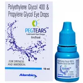 Pegtears Eye Drops 10 ml, Pack of 1 EYE DROPS