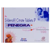 Penegra 100 Tablet 4's, Pack of 4 TABLETS