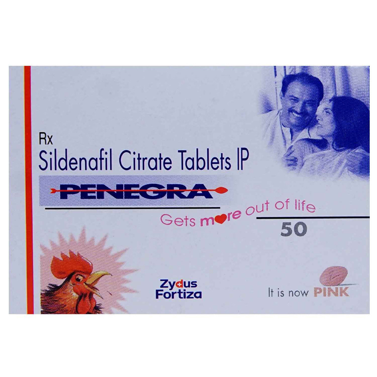 Penegra 50 Tablet 4's, Pack of 4 TABLETS Penegra 50 Tablet 4's, Pack of 4 TABLETS