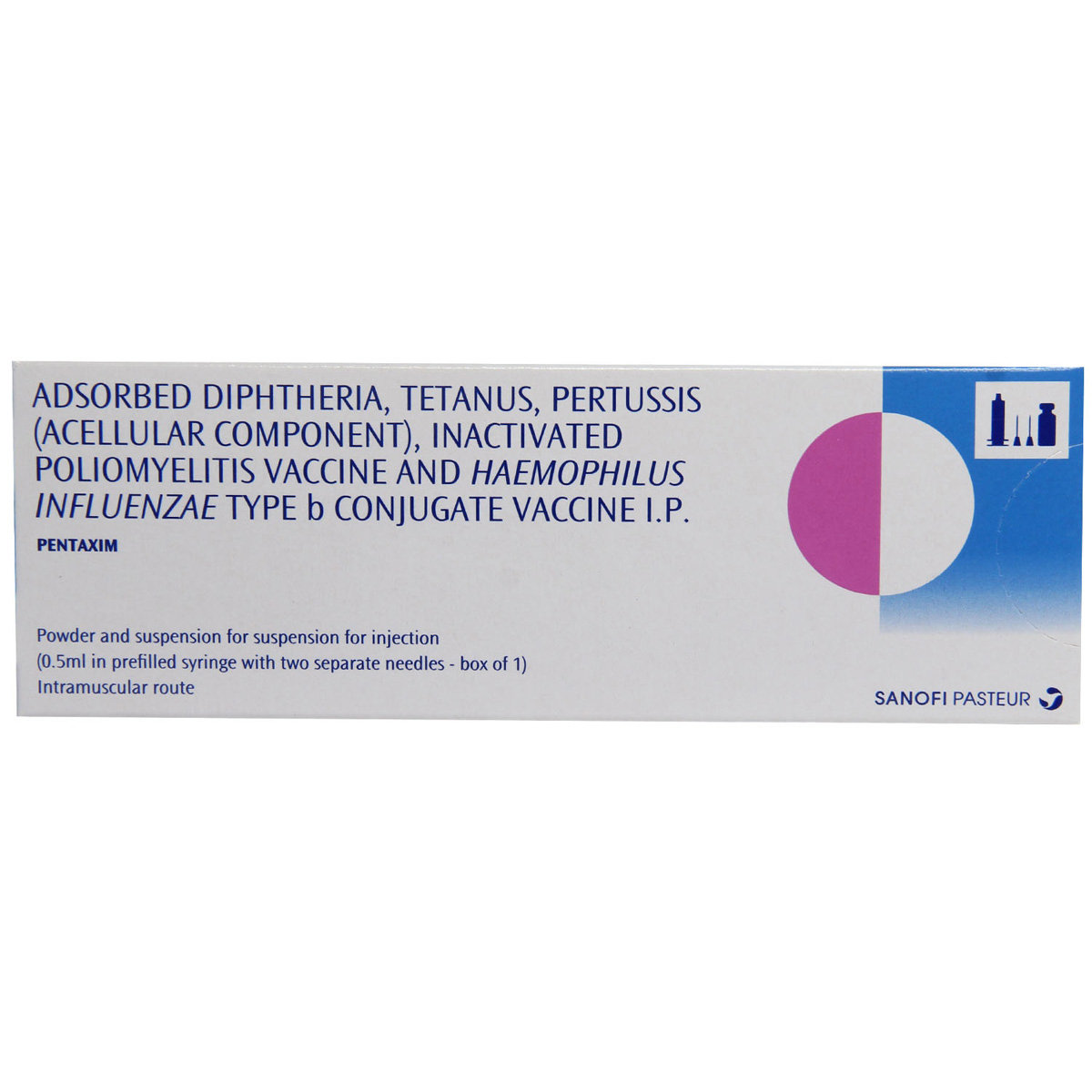 Buy Pentaxim Injection 0.5 ml Online