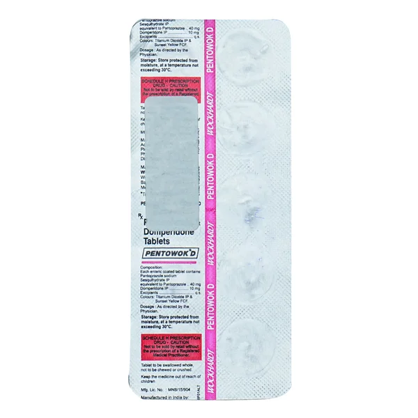 Pentowok D Tablet 10's