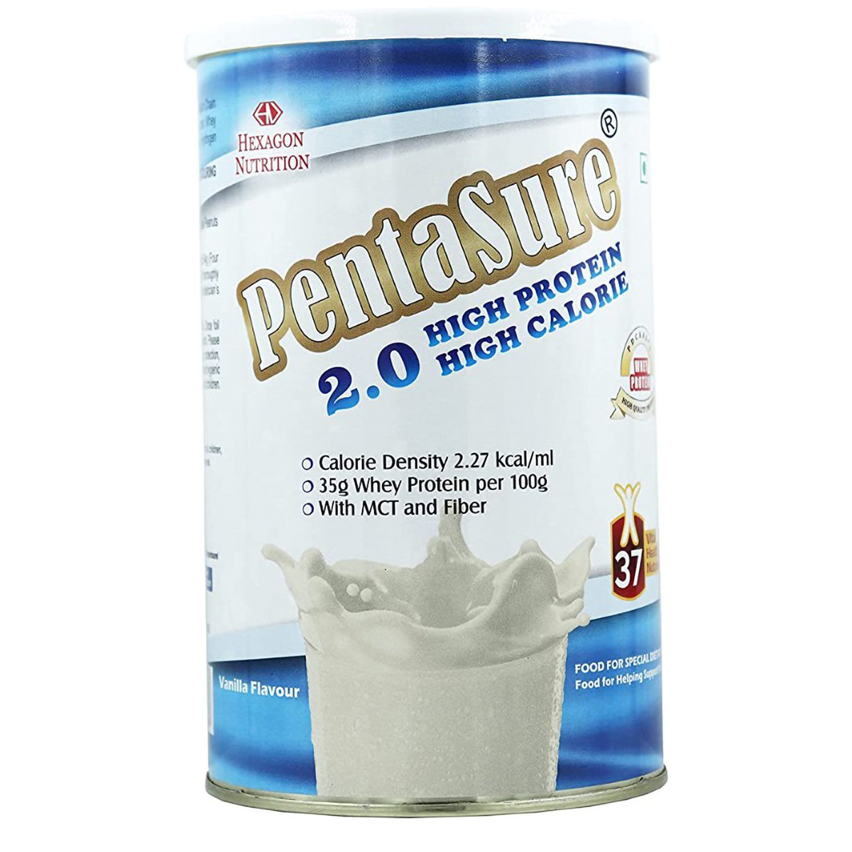 Pentasure 2.0 Vanilla Flavour High Protein Powder, 400 gm, Pack of 1 Pentasure 2.0 Vanilla Flavour High Protein Powder, 400 gm, Pack of 1