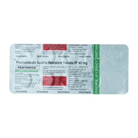 Pentowok 40 mg Tablet 10's