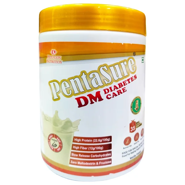 Pentasure DM Diabetes Care Vanilla Flavour Powder 400 gm