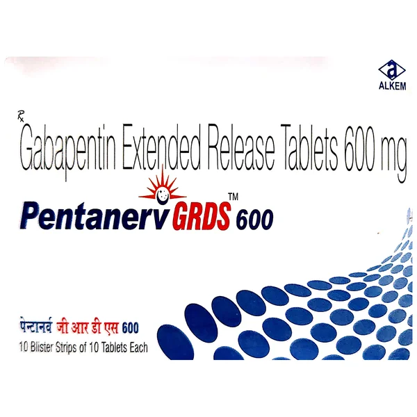 Pentanerv Grds 600 mg Tablet 10's