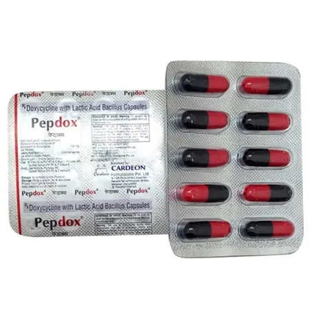 Pepdox 100 Capsule 10's