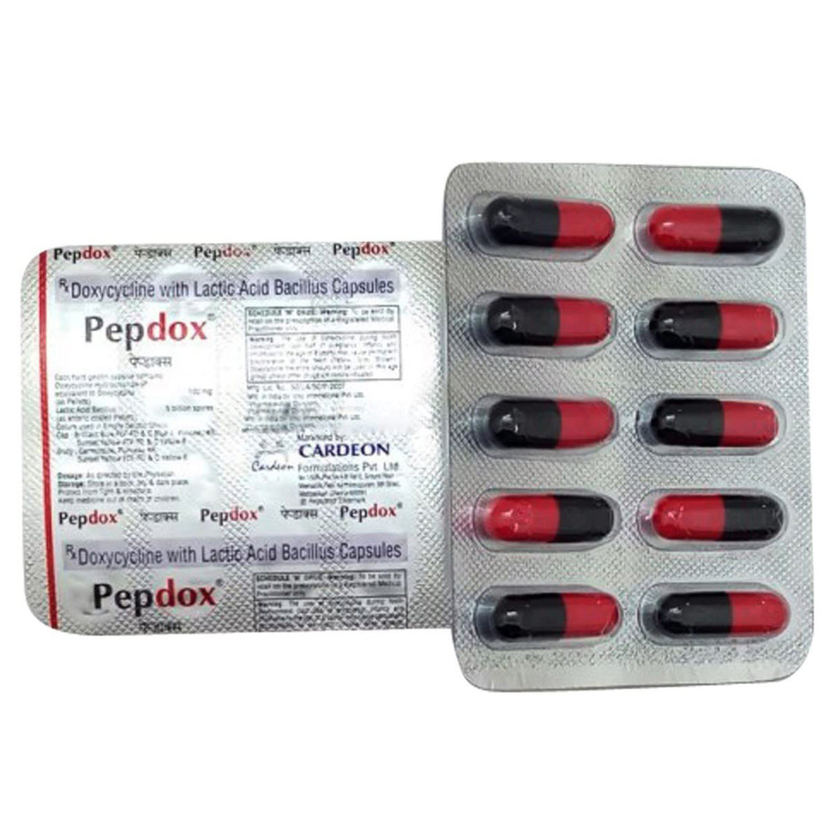 Pepdox 100 Capsule 10's, Pack of 10 CAPSULES Pepdox 100 Capsule 10's, Pack of 10 CAPSULES