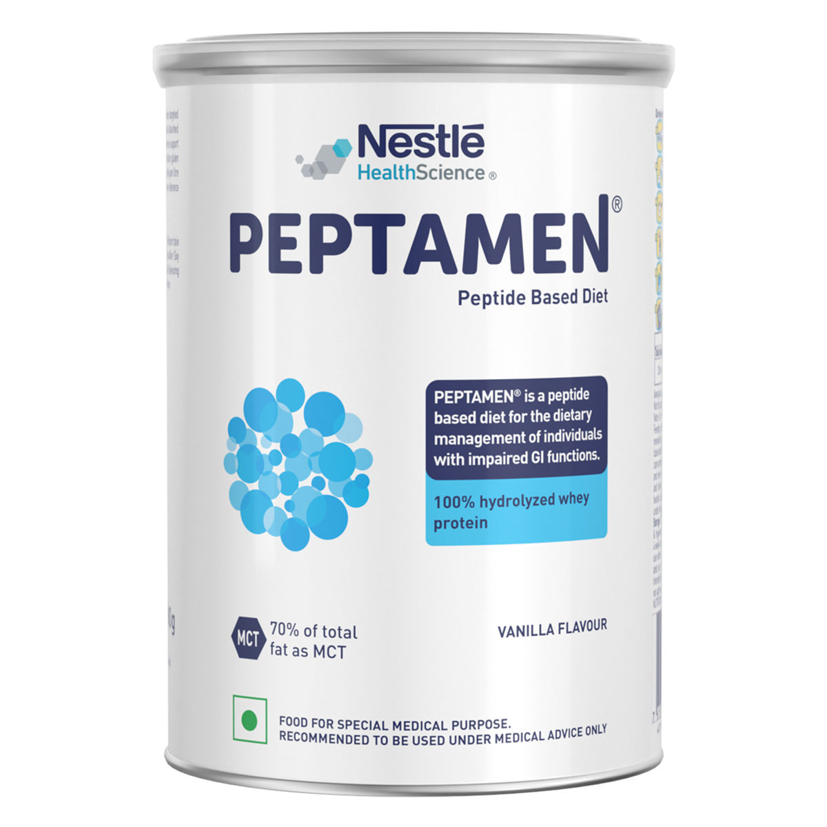 Buy Nestle Peptamen Peptide Based Diet Vanilla Flavour Powder, 400 gm Online