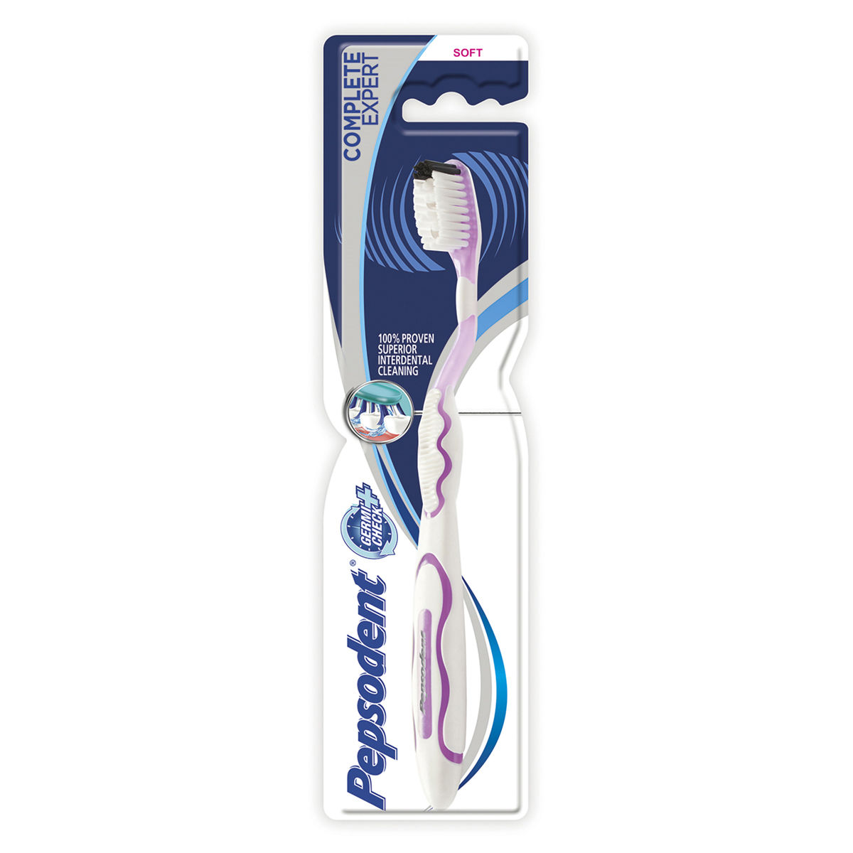 Buy Pepsodent Germi Check + Complete Expert Soft Toothbrush, 1 Count Online