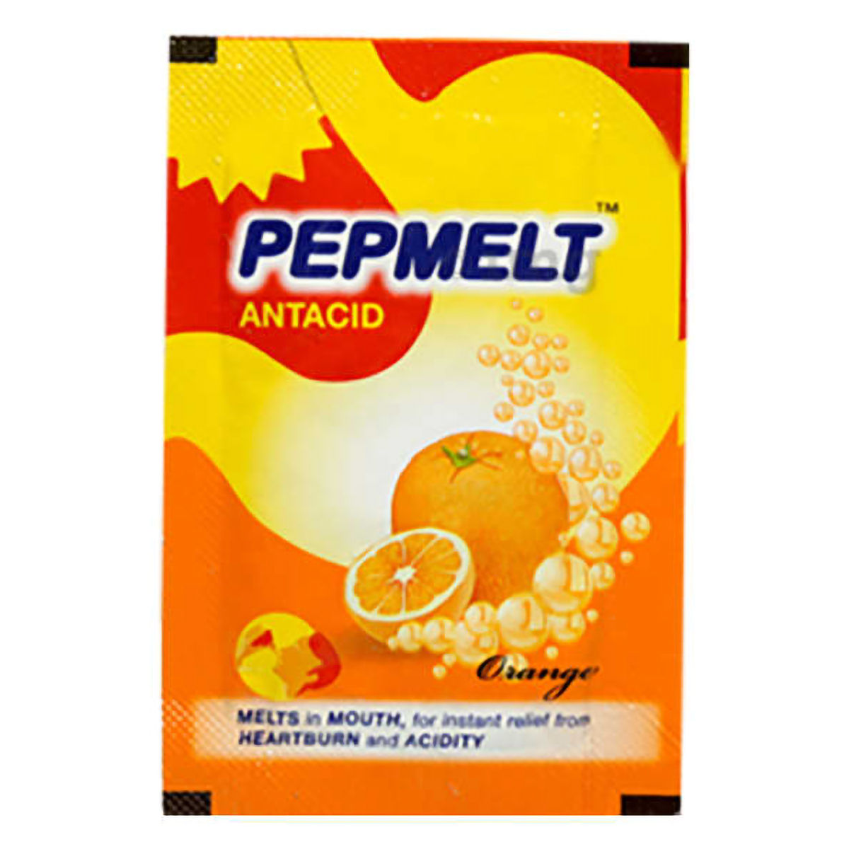 Buy Pepmelt Antacid Orange Flavour Powder, 2 gm Online