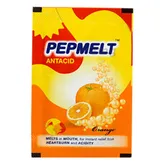 Pepmelt Antacid Orange Flavour Powder, 2 gm, Pack of 1
