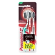 Pepsodent Silver Charcoal Anti Bacterial Soft Toothbrush, 3 Count (Buy 2, Get 1 Free)