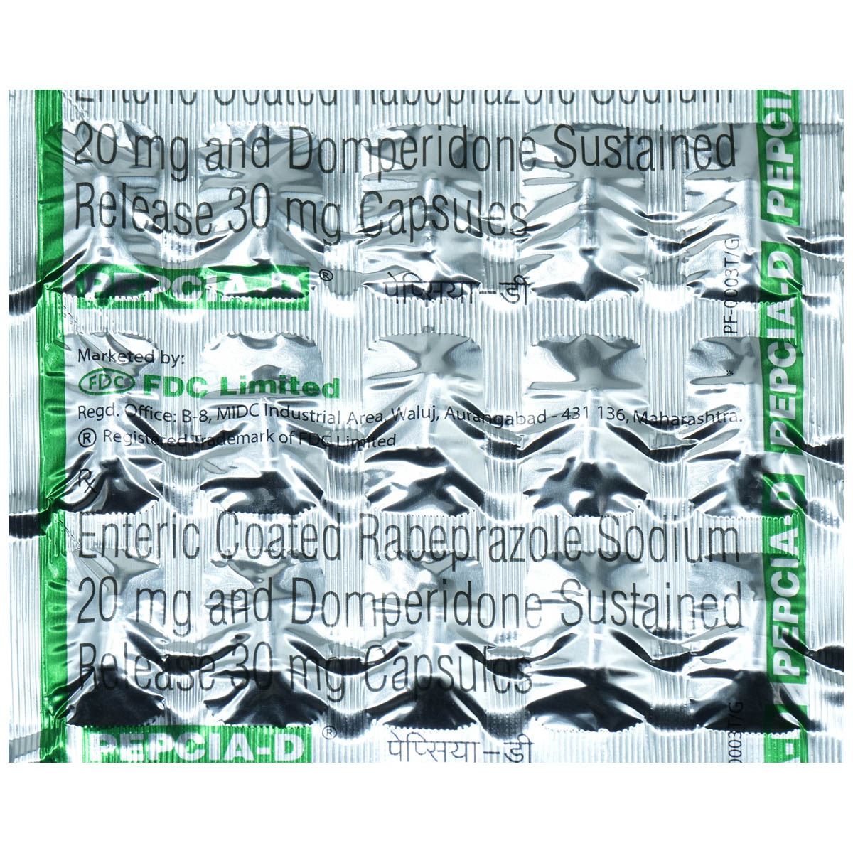 Pepcia-D Capsule 15's, Pack of 15 Pepcia-D Capsule 15's, Pack of 15