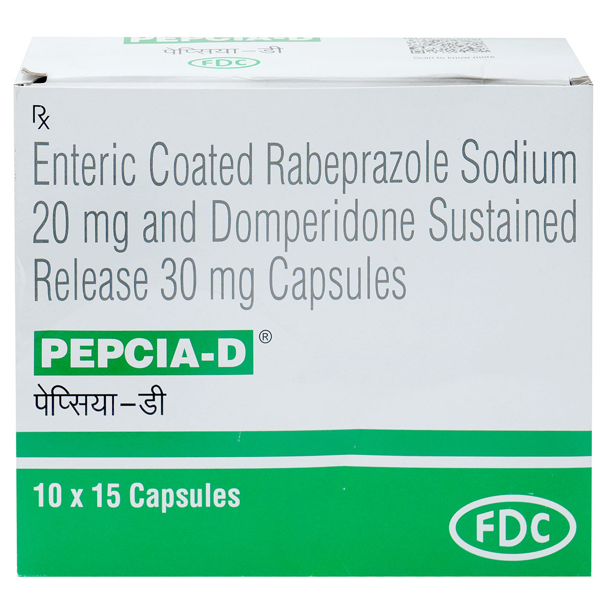 Pepcia-D Capsule 15's, Pack of 15 Pepcia-D Capsule 15's, Pack of 15