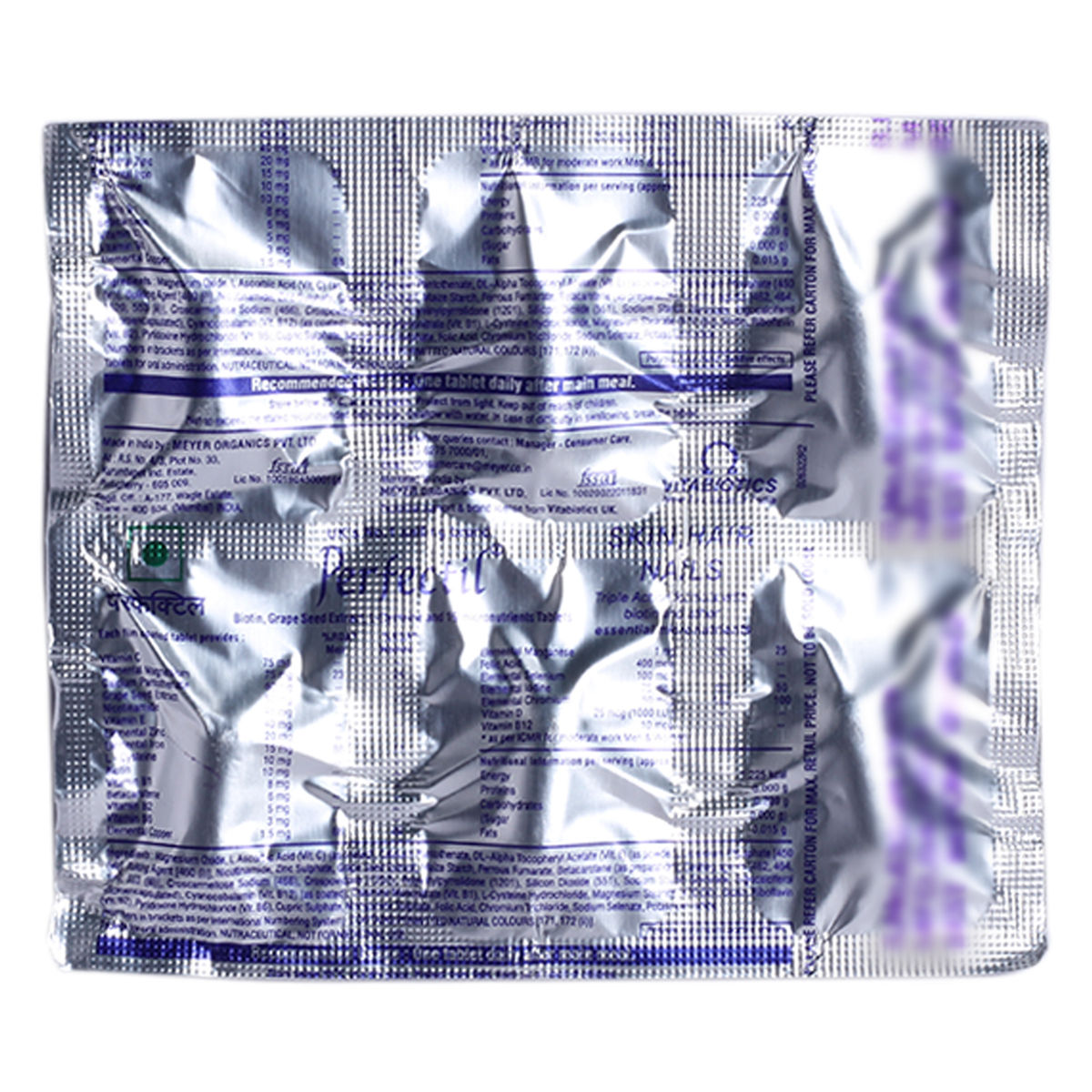 Perfectil Tablet 6's, Pack of 6 Perfectil Tablet 6's, Pack of 6