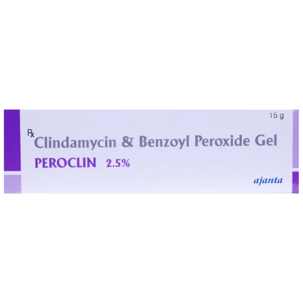 Peroclin 2.5% Gel 15 gm, Pack of 1