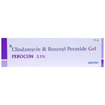 Peroclin 2.5% Gel 15 gm, Pack of 1 GEL