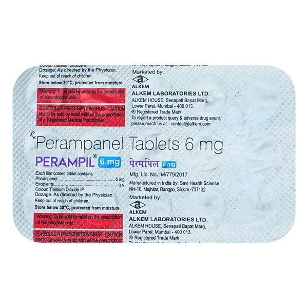 Perampil 6 mg Tablet 15's, Pack of 15 TABLETS