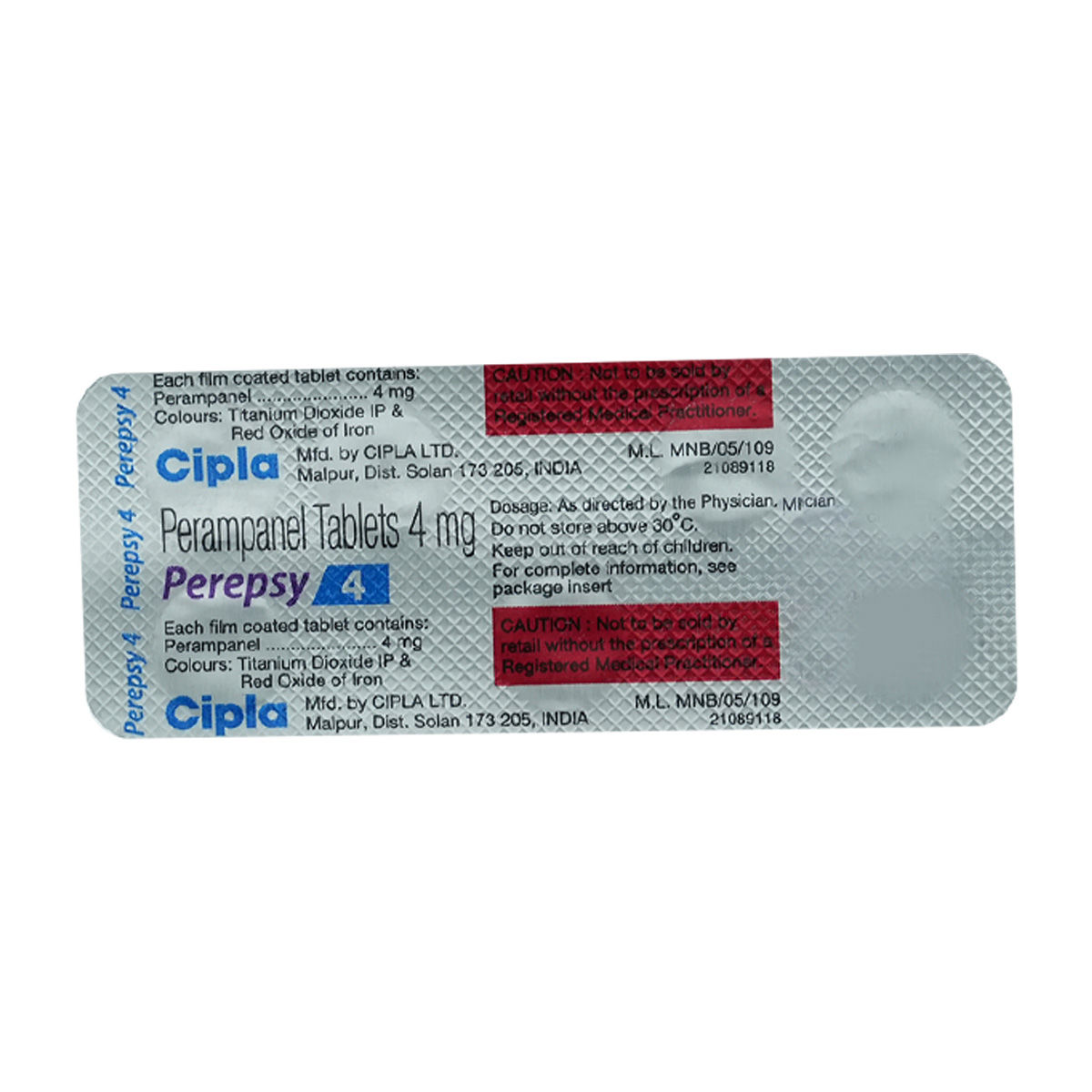 Perepsy 4 Tablet 7's Perepsy 4 Tablet 7's
