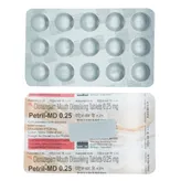 Petril-MD 0.25 Tablet 10's, Pack of 10 TABLETS