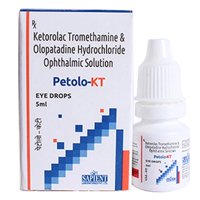 Petolo Kt Eye Drops 5ml, Pack of 1 DROPS