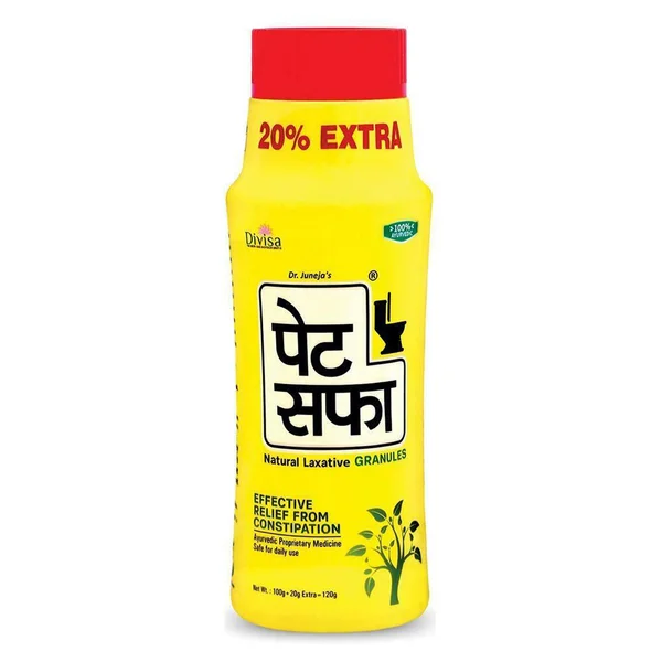 Pet Saffa Natural Laxative Granules, 120 gm, Pack of 1
