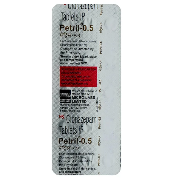 Petril-0.5 Tablet 15's