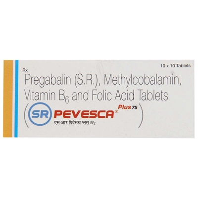 SR Pevesca Plus 75 Tablet 10's, Pack of 10 CAPSULES