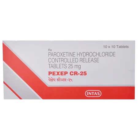 Pexep CR 25 Tablet 10's