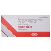 Pexep CR 25 Tablet 10's, Pack of 10 TABLETS