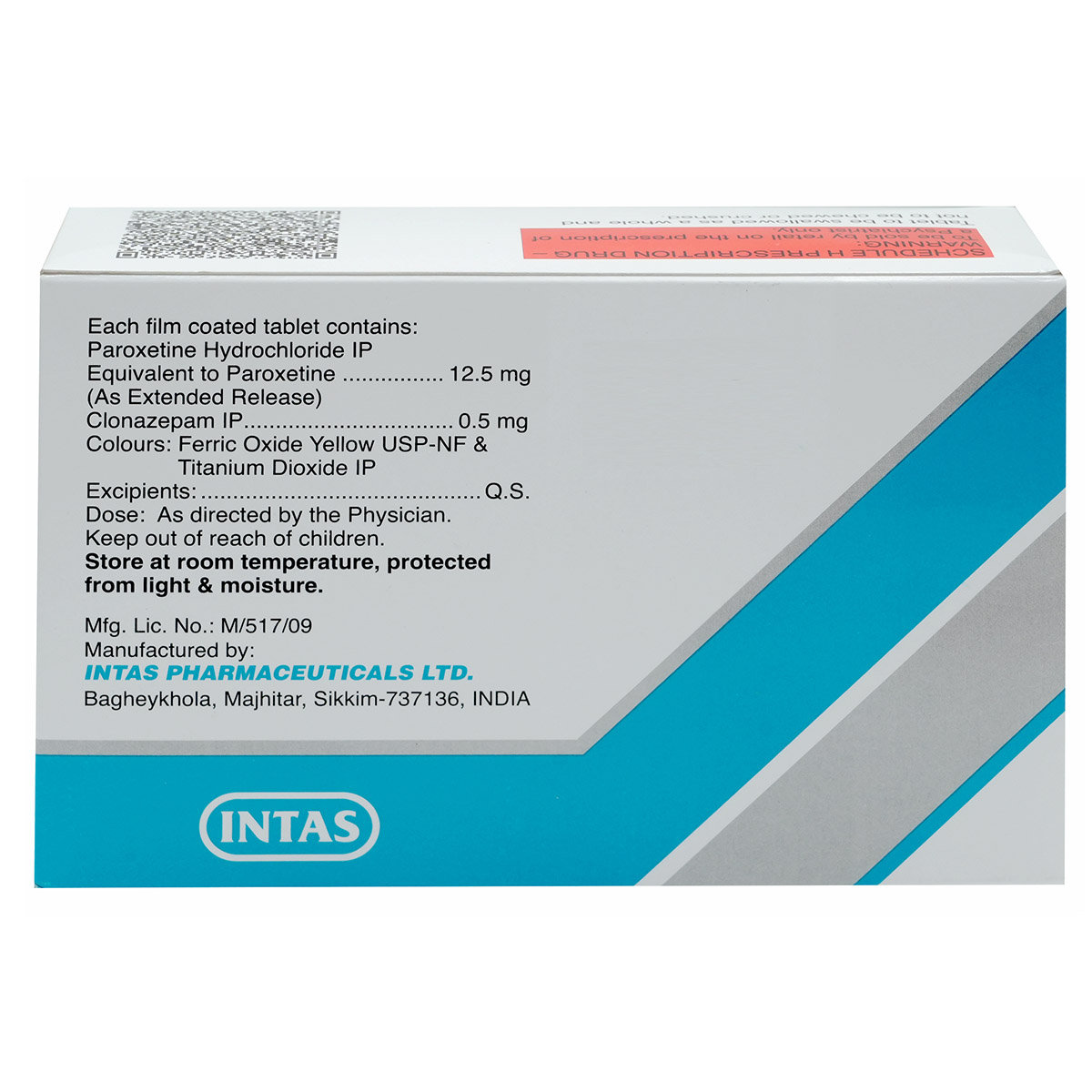 Pexep Plus 12.5 Tablet 15's, Pack of 15 TABLETS Pexep Plus 12.5 Tablet 15's, Pack of 15 TABLETS