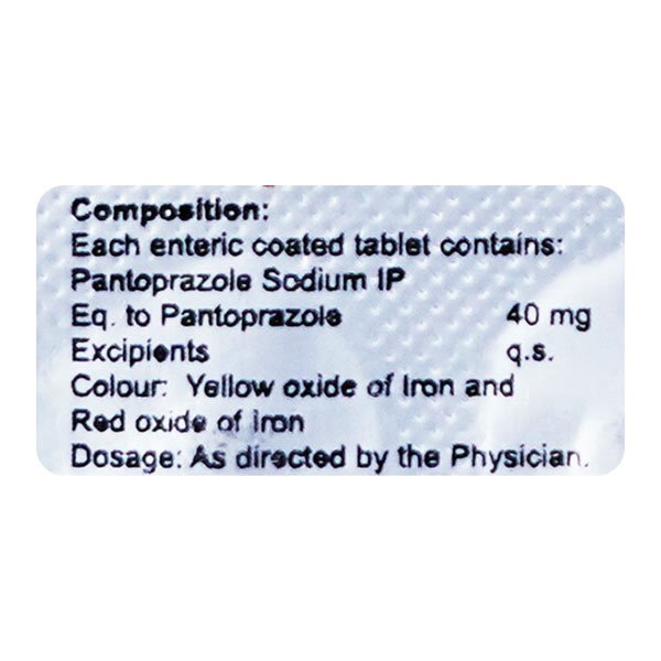 Pezorpol 40 Tablet 10's, Pack of 10 TABLETS Pezorpol 40 Tablet 10's, Pack of 10 TABLETS