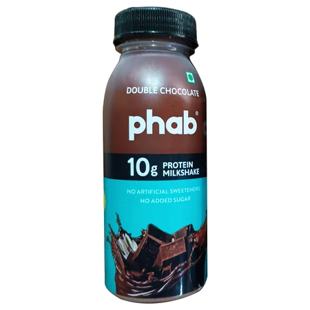 Phab Double Chocolate Milkshake, 200 ml