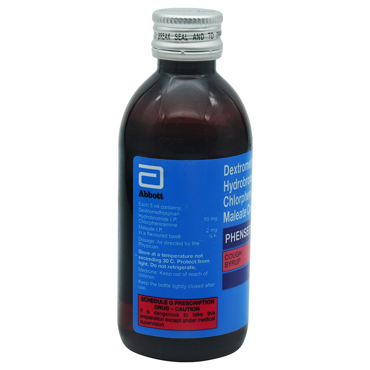 Phensedyl DX Syrup 100 ml, Pack of 1 Syrup Phensedyl DX Syrup 100 ml, Pack of 1 Syrup
