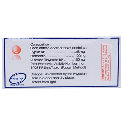 Phlogam Tablet 10's, Pack of 10 TABLETS