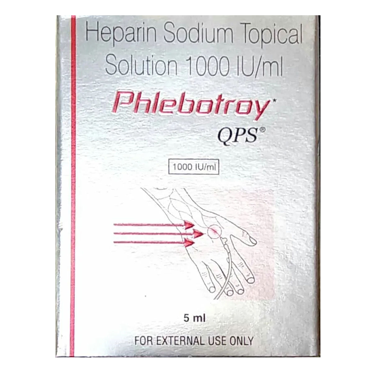 Buy Phlebotroy QPS Solution 5 ml Online
