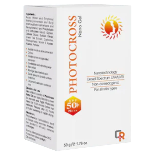 Photocross Spf 50+ Pa+++ Nano Gel 50 gm