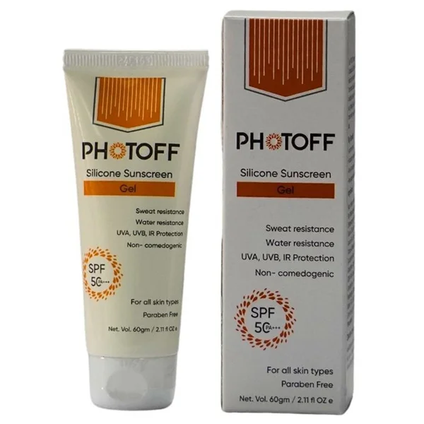 Photoff Spf50 Pa+++ Sunscreen Gel 60 gm