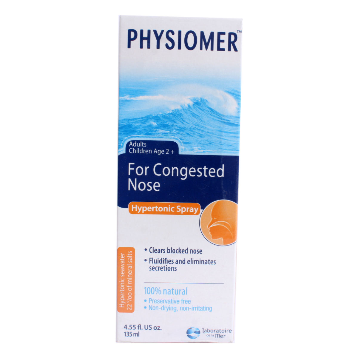 Buy Physiomer Hypertonic Nasal Spray, 135 ml Online