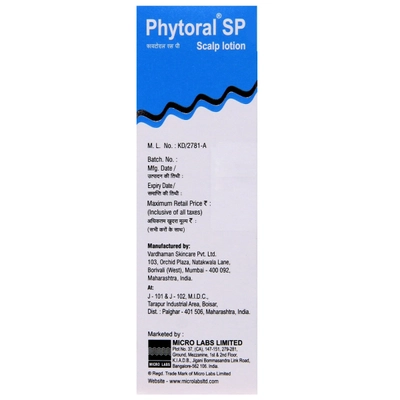 Phytoral SP Lotion 60 ml, Pack of 1 LOTION