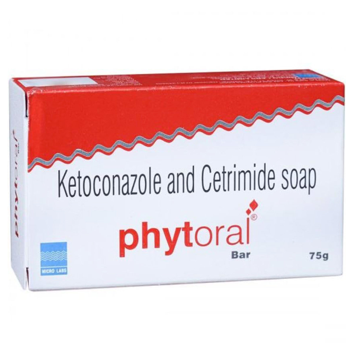 Phytoral Bar 75 gm | Ketoconazole And Triclosan Medicated Soap, Pack of 1 Phytoral Bar 75 gm | Ketoconazole And Triclosan Medicated Soap, Pack of 1