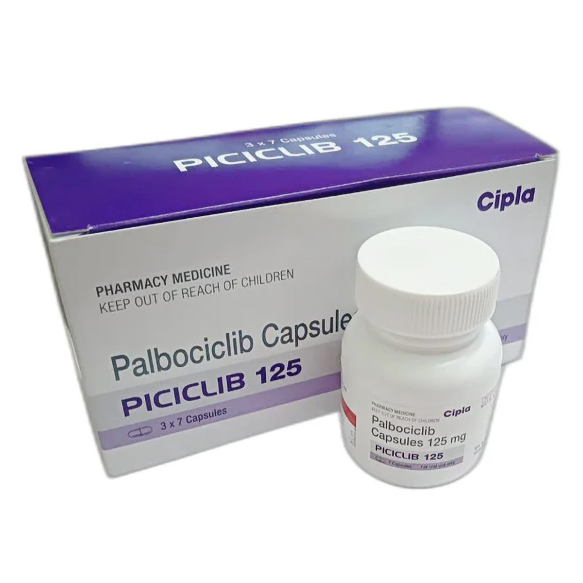 Piciclib 125 Capsule 21's, Pack of 1 CAPSULE Piciclib 125 Capsule 21's, Pack of 1 CAPSULE