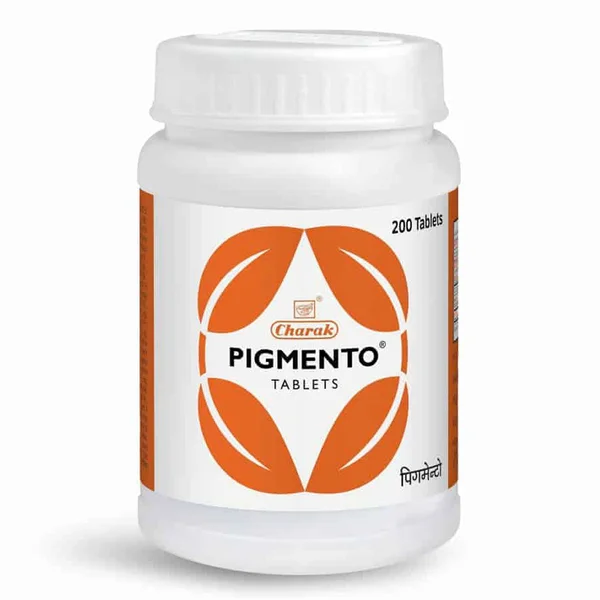 Charak Pigmento, 200 Tablets