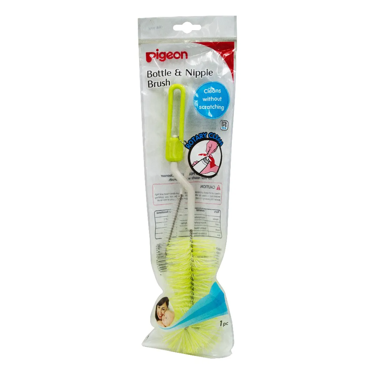 Pigeon Bottle Nipple Clean Brush, Count
