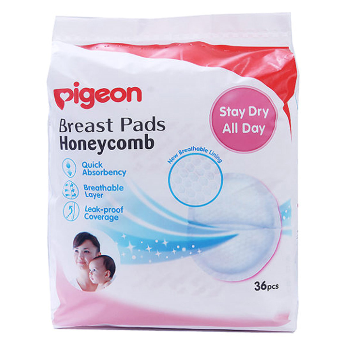Pigeon Disposable Breast Pads, 36 Count, Pack of 1 Pigeon Disposable Breast Pads, 36 Count, Pack of 1