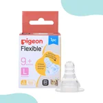 Pigeon Flexible 9M+ Large Nipple Box, 1 Count