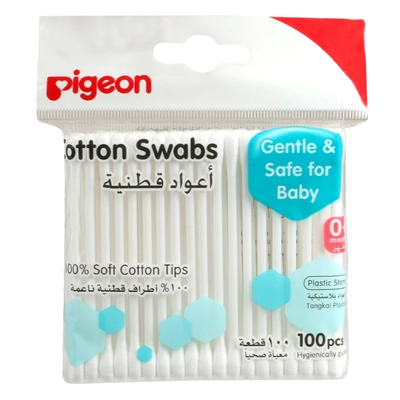 Pigeon Cotton Swab, 100 Count, Pack of 1