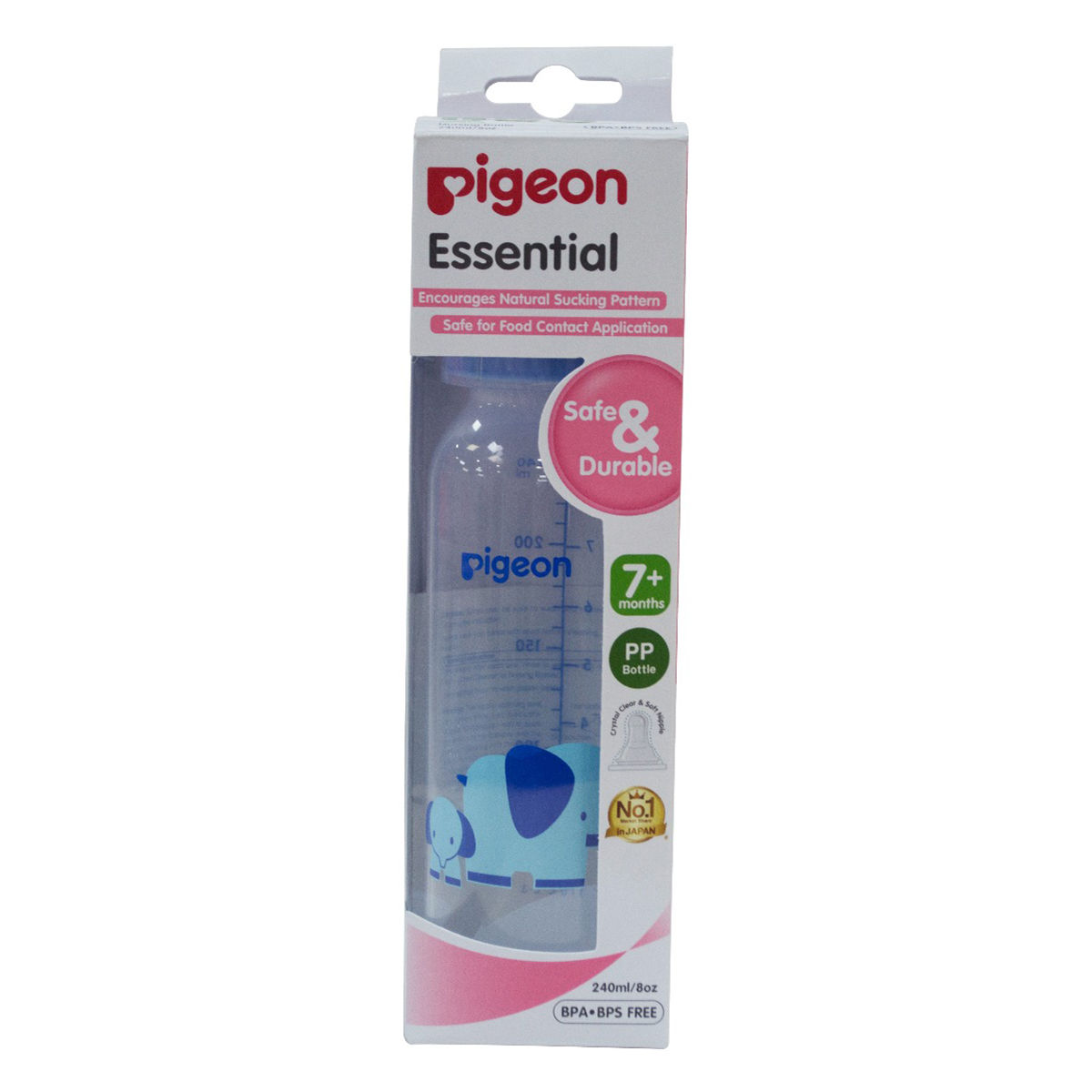 Buy Pigeon Essential Feeding Bottle, 240 ml Online
