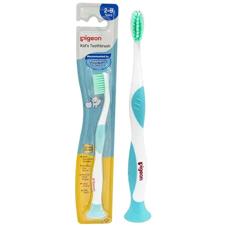 Pigeon Kids Blue Toothbrush for 2-6 Years, 1 Count